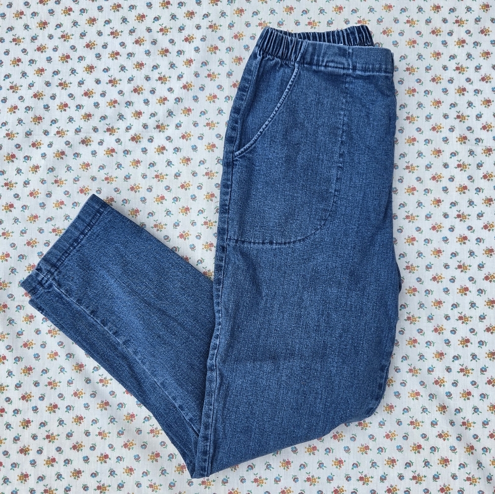 Elastic Waist Jeans